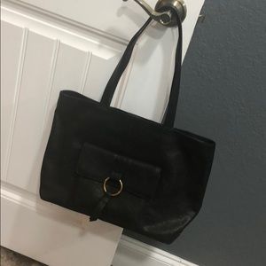 NWT Frye Black leather purse